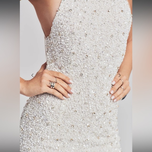 OLIVIA SEQUIN MINI DRESS - Picture 4 of 5